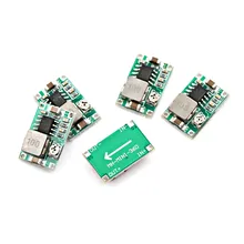 Módulo aeroplano de control remoto LM2596 Mini convertidor Buck de 360 DC-DC, módulo de reducción de 4,75 V-23V a 1V-17V 18*12mm, 5 unidades por lote