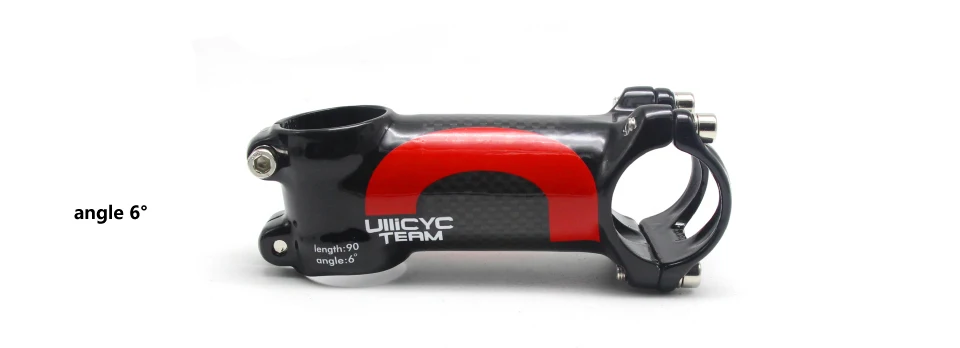 Новое поступление Ullicyc 5 цветов сплав+ 3 к углеродный 6 градусов ствол для горного велосипеда дорожный велосипед ствол Frok 28,6 мм бар 31,8 мм