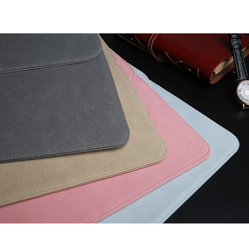 Laptop Sleeve Bag For Macbook Air Retina 13 12 New Pro 13 15 inch 2018 Touch Bar PU leather Case For Xiaomi 12.5 13.3 15.6 Cover Laptop Sleeve Bag For Macbook Air Retina 13 12 New Pro 13 15 inch 2018 Touch Bar PU leather Case For Xiaomi 12.5 13.3 15.6 Cover