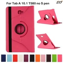 Para samsung tab a case 360 grados de rotación soporte case para samsung galaxy tab a 2016 6 10.1 ”pulgadas t580 t585 t587p wifi 4g LTE