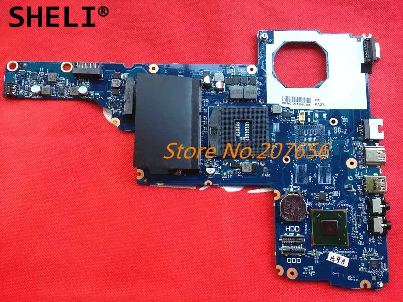 

SHELI For HP 450 1000 2000 CQ45 Motherboard 6050A2493101-MB-A02 685783-601 685783-501 685783-001