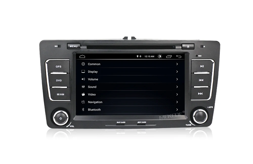 Cheap 2Din Android8.0 free shipping mic gift car audio for Skoda Octavia A5 car dvd player gps navigator bluetooth rds with map gift 19