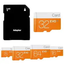 Реальная карта памяти 32 ГБ SDHC TF флэш-карта класса 10 Micro SD Card 64 ГБ 16 ГБ 128 ГБ 256 ГБ
