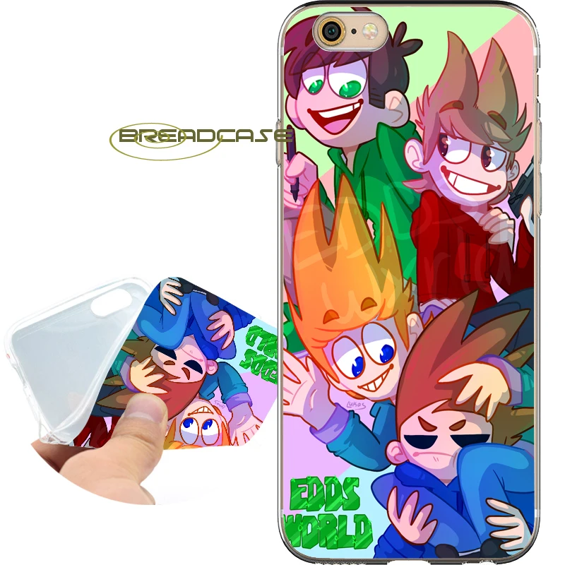 

Coque Eddsworld Phone Cases for iPhone XS Max XR X 10 7 8 6 6S Plus 5S 5 SE 5C 4S 4 iPod Touch 6 5 Clear Soft Silicone Cover.