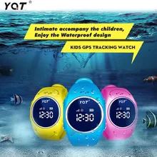 YQT IP68 Super Waterproof Kid GPS watch Tracker Watch GPS/GSM/Wifi Positioning Kids Smart Watch with SOS Android&IOS Anti Lost