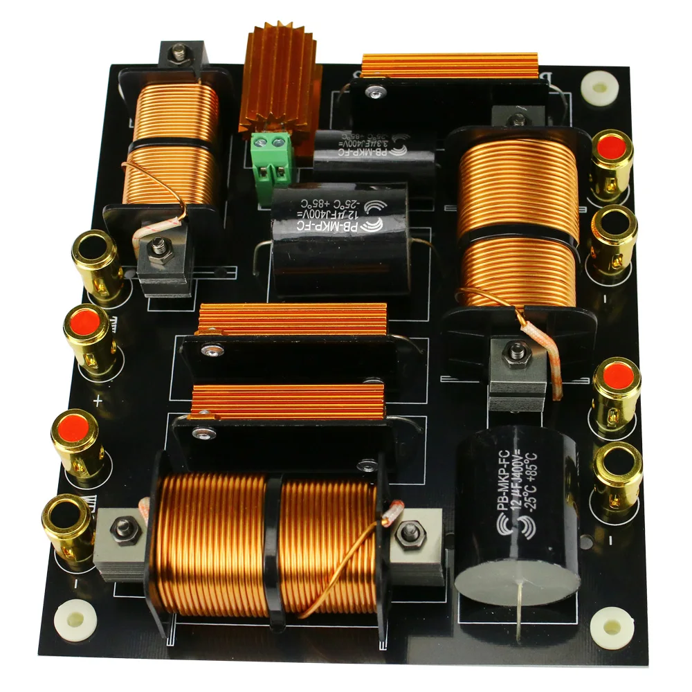 Ghxamp 1500W Treble + Dual Bass Crossover 2200Hz