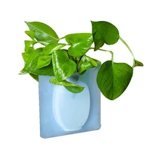 Силиконовая наклейка в виде вазы холодильник стекло без следа наклейки волшебные резиновые наклейки настенные Волшебные настенные Висячие Ваза Цветочный Горшок