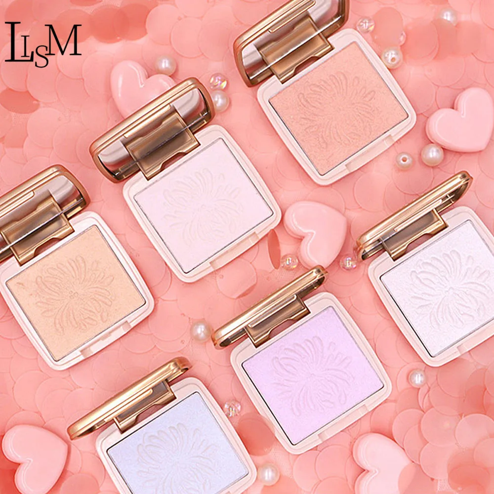 

LISM Highlighter Illuminator Makeup Powder Face Brighten Three-Dimensional Powder Highlighter Powder Palette Bronzer