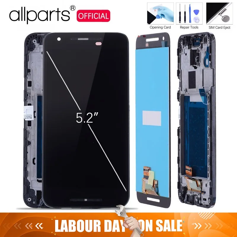 

5.2" ORIGINAL Display for LG Google Nexus 5X Display Touch Screen with Frame for LG Nexus 5X LCD Replacement H790 H791