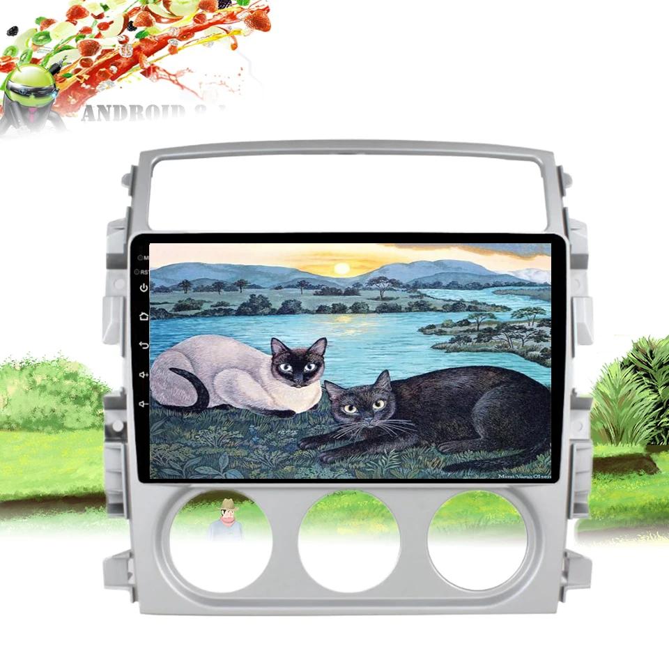 Perfect 9 inch Android 9.0 full touch screen car multimedia system for Suzuki LIANA 2007-2013 car gps radio navigation Head Unit 5