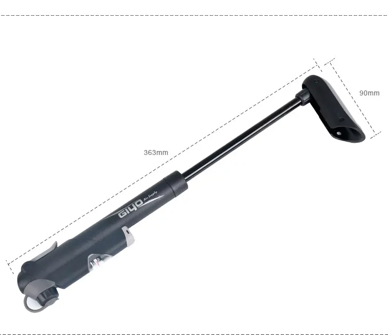 Giyo велосипедный Компактный насос ВКЛ. Кронштейн подходит для клапана Schrader Presta портативный надувной мульти модель и варианты цвета 04S 41S