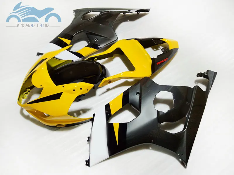 Рынок запчастей АБС обтекатель наборы для SUZUKI K3 GSXR1000 03 04 мотора Спортивные Гонки