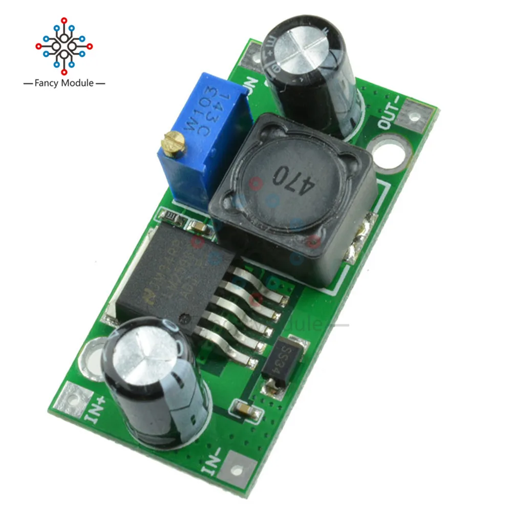 

DC-DC Buck Converter Step Down Module LM2596 Power Supply Module Output 1.23V-30V