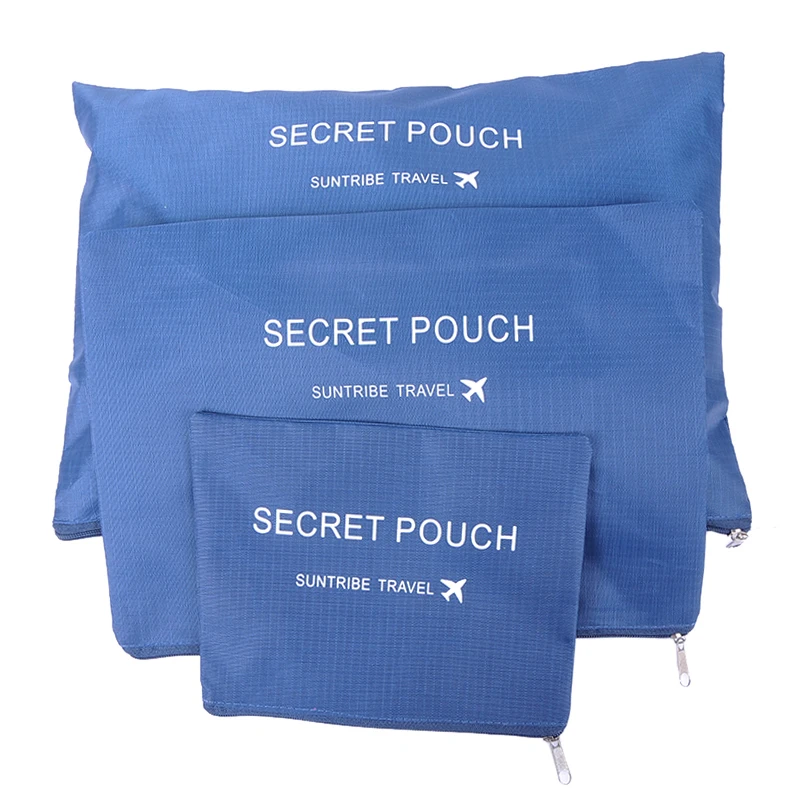 

MoneRffi Travel 6 Set Packing with Shoe Bag - Compression Travel Luggage Fashion Bags