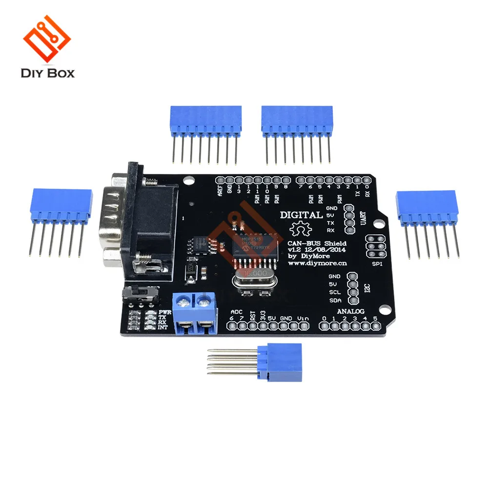 

ElecFreaks EF02037 CAN-BUS Shield medium communication speed high reliability