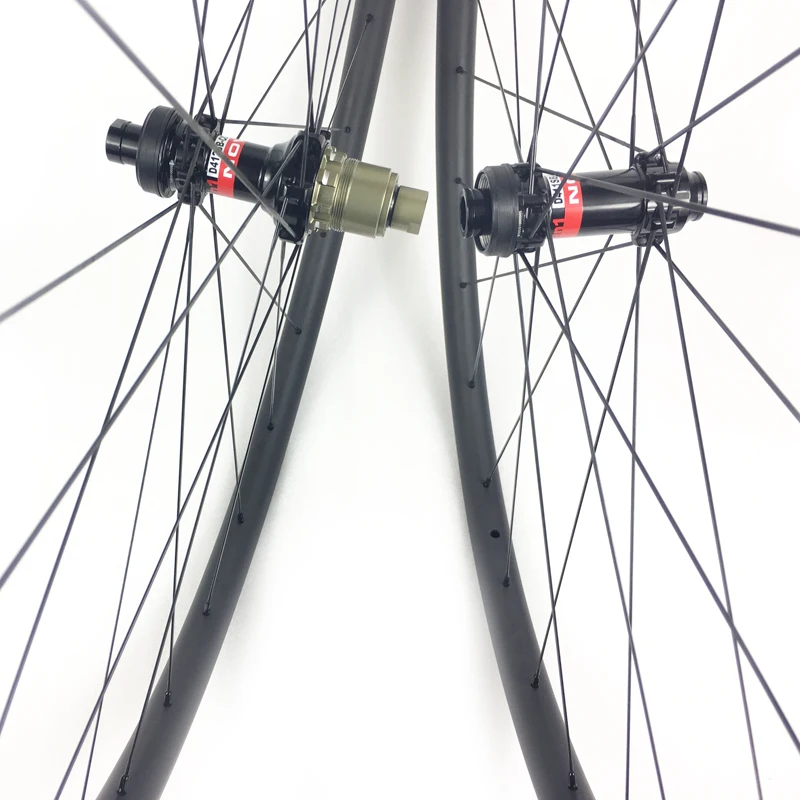 29er MTB XC бескамерный 30 мм x карбоновый комплект колес без крючка Novatec фотомагнитный