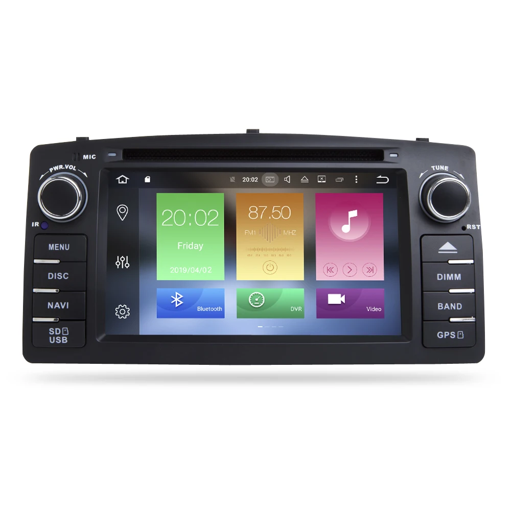 Top HD Android 9.0 Car Stereo For Toyota Corolla E120 BYD F3 GPS RADIO Stereo Car dvd Navigation Multimedia Unit 14