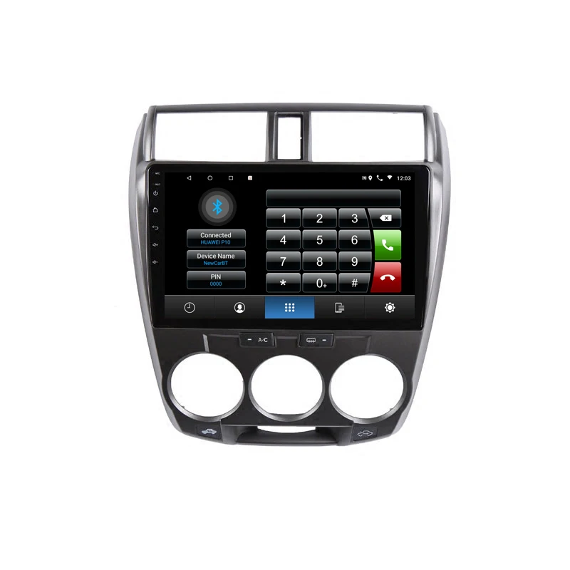 Flash Deal 10" 4G RAM 2.5D IPS 8 CORE Android 9.1 Car DVD Multimedia Player GPS For Honda CITY 2008 2009 2010 2011 2012 13 radio navigation 17