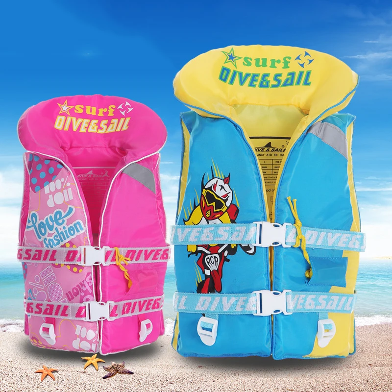 Chaleco Salvavidas Para Niños 7-9 Años - Chaleco De Flotación Ajustable Naranja, Ideal Para Natación Y Deportes Acuáticos