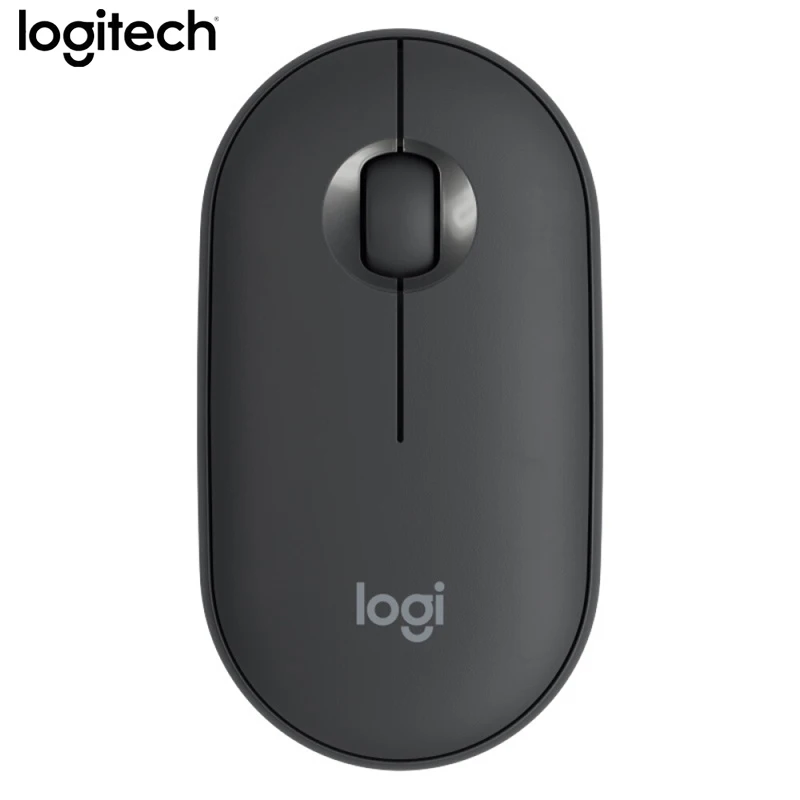 Оригинальная Новейшая Bluetooth Мышь Logitech PEBBLE тонкая светильник Кая 1000DPI 100 ГГц