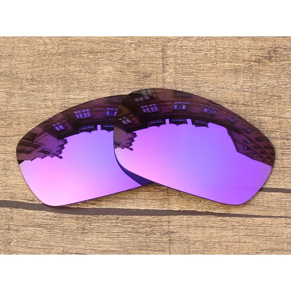 

Vonxyz Violet Mirror Polarized Replacement Lenses for-Oakley Jawbone Frame