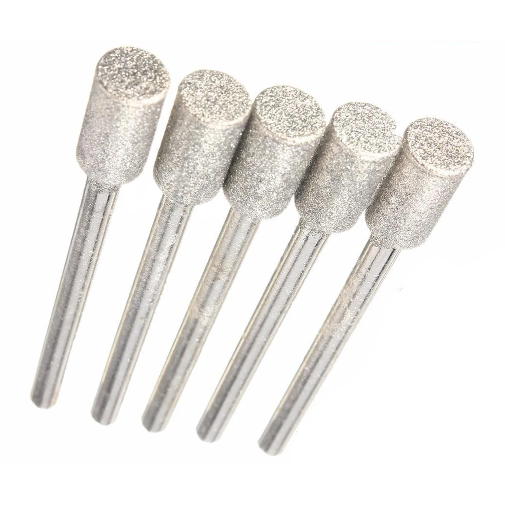 WSFS Hot Kit 5pc Diamond Grinding Drill Bits Milling cutters Rotary