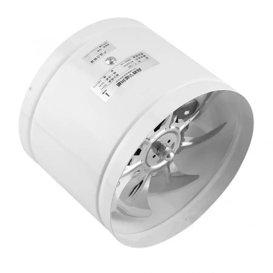 50 Вт 220 В настенный вытяжной вентилятор с низким уровнем шума для дома, ванной, кухни, гаража, вентиляционное отверстие