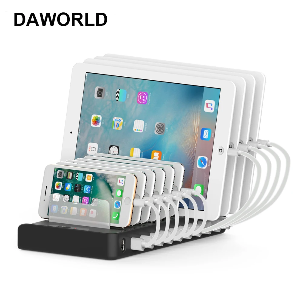 10 port ipad charging station