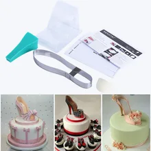3D Silicone High Heel Shoes Mold Set Cake Decorating Tool High Heel Cake Mold Set Z30