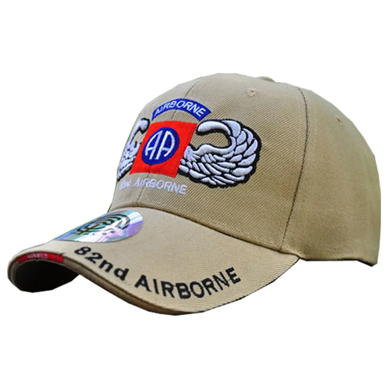 

101 Airborne Division Baseball Cap Brand Casual Camouflage WW2 Tactical Cap SWAT Snapback Caps Outdoor Sport Gorras Adjustable