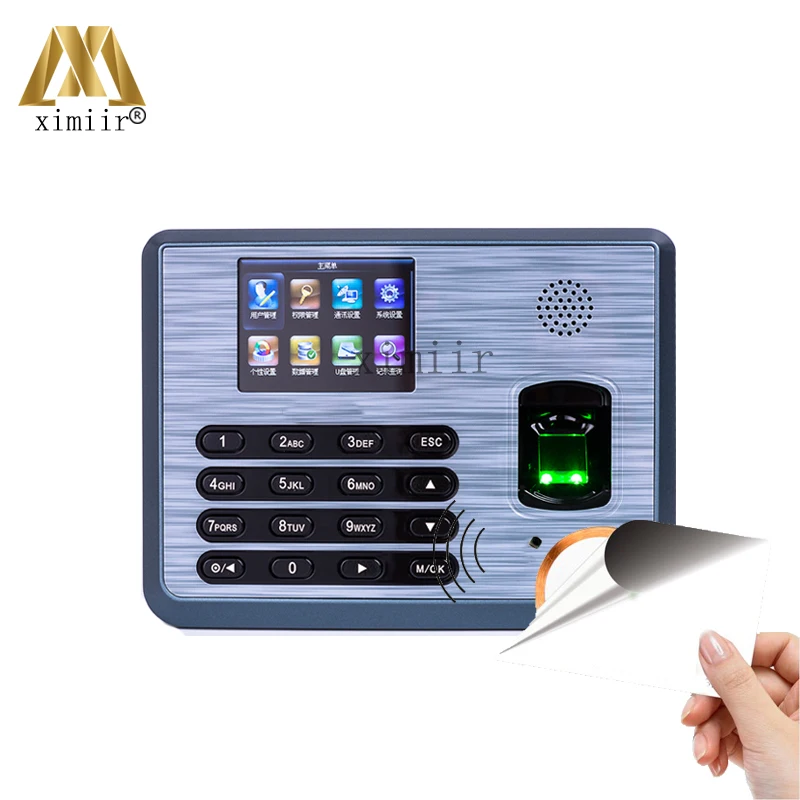 TX628 TCP/IP Fingerprint Time Attendance Recorder Time Clock With MF Card Reader ZKLinux System Fingerprint Time And Attendance tcp ip spanish language fingerprint time attendance punch card and fingerprint time clock realand