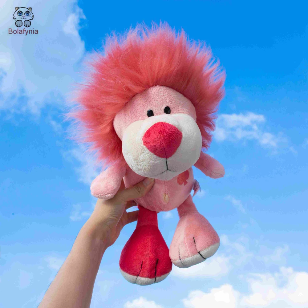 Bolafynia Children Plush Toy Cute Cartoon Pink Lion Baby -2657