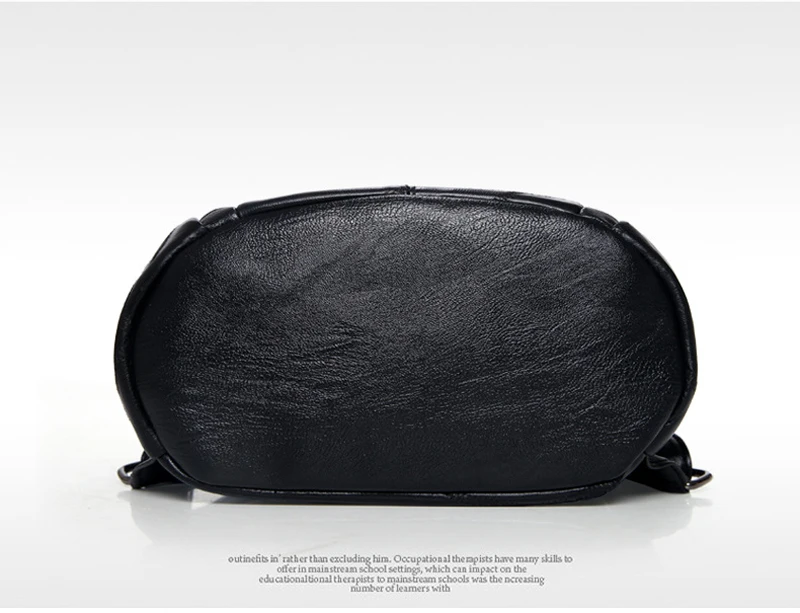 Женский рюкзак Geniune кожаный рюкзак женский 2019 модный Лидер продаж школьные сумки для подростков Модные рюкзаки для девочек-подростков