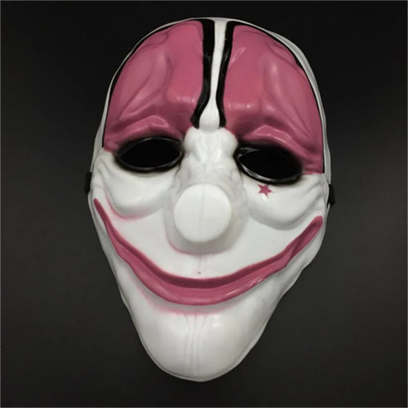 2016 Payday 2 Mask Dallas mask Wolf Chains Hoxton cosplay halloween horror clown mask pay day 2 Halloween party mask FA50 (3)