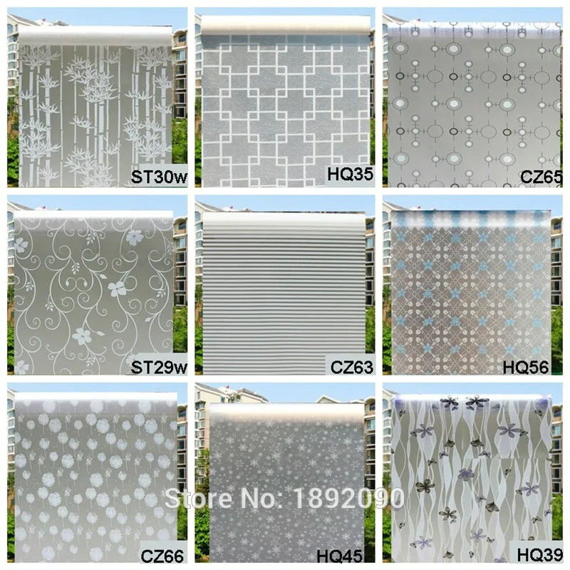 

Funlife 60*200cm opaque Privacy Decorative Window Film, Frosted Self-sticking Glass Window Sticker Water Transfer Film