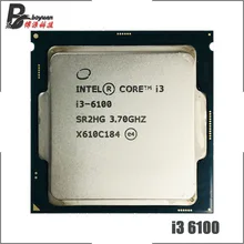 Intel Core i3-6100 i3 6100 3,7 ГГц двухъядерный четырехъядерный процессор 51 Вт Процессор LGA 1151