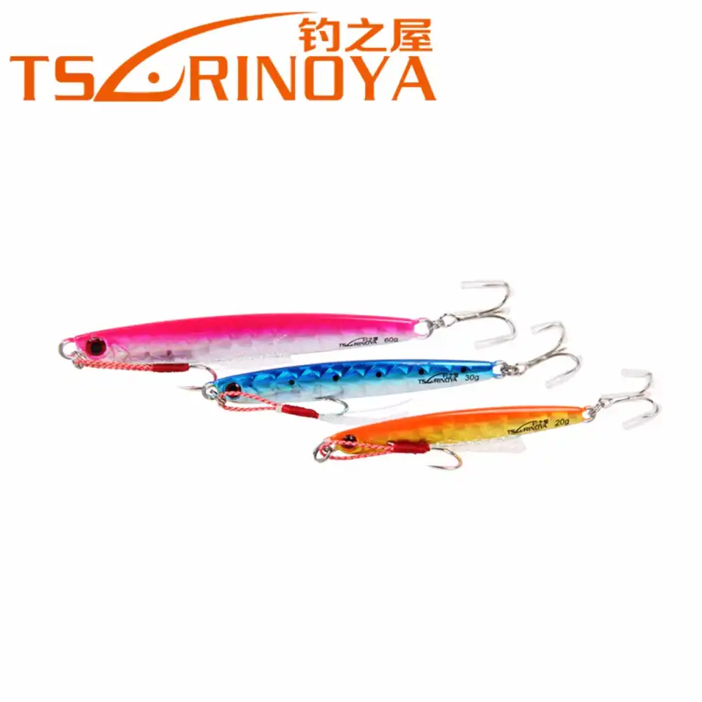 Trulinoya 60 г Джиг Приманки 3 шт./лот VIB Искусственный Жесткий Привести Рыбалку