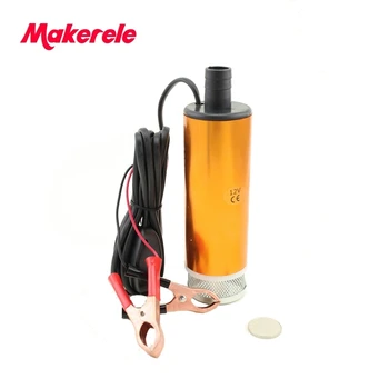 

Aluminium Alloy DC 12/24V Submersible Transfer Diesel Fue l Water Oil Pump On/Off Switch Car Camping Portable 30L Per Minute