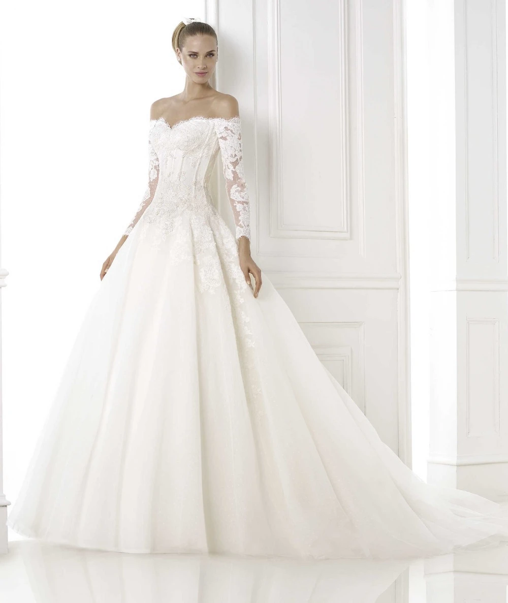 elie saab long sleeve wedding dress