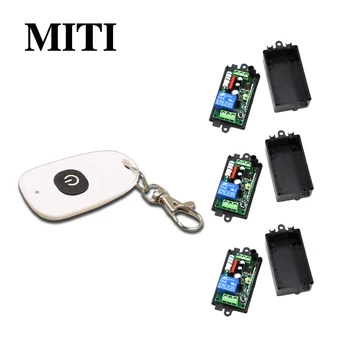 

Best Price Wireless Remote Control Switch 110V 220V 1CH 10A RF Light Remote Control Switch for Intelligent Home 315/433MHZ MITI