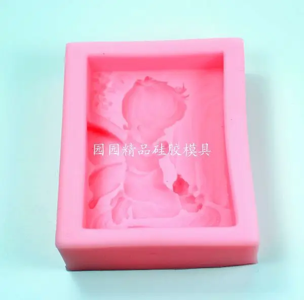 Angel Silicone Soap mold candle mould DIY Handmade Craft 3d soap molds S033