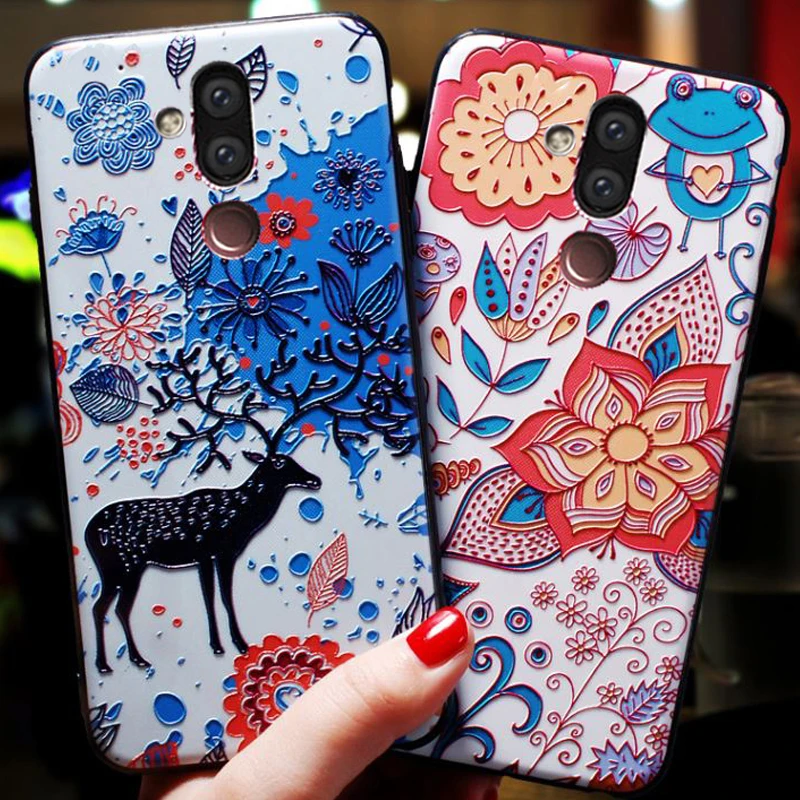YonLinTan coque чехол для HuaWei mate 20 Lite pro 20Pro силиконовый роскошный на 360 3D чехлы телефонов |