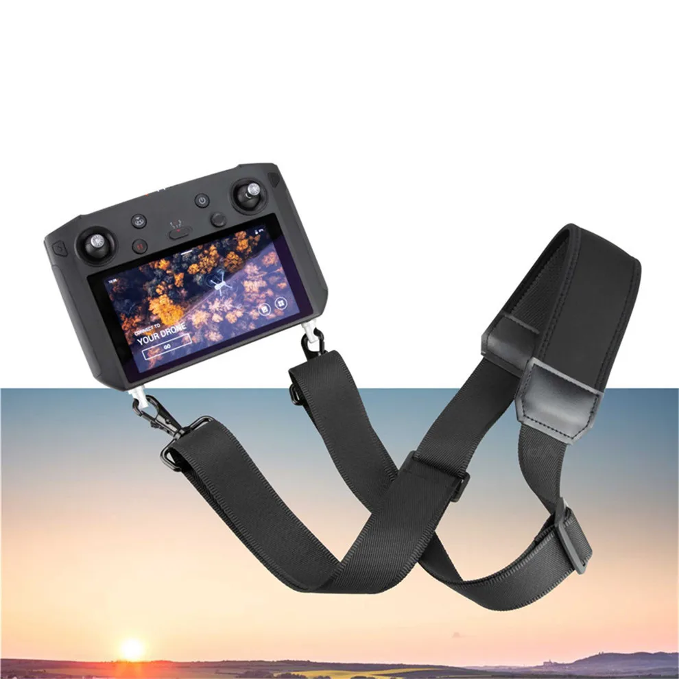 NeckShoulder Strap for DJI Smart Controller 5.5-inch Screen Smart Controller Lanyard with Remote Buckle for MAVIC 2 Pro&Zoom-1