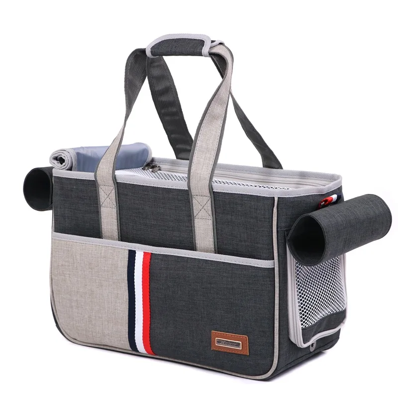Pet Carrier Dog Airline Approved Soft Sided Portable Travel Bag Handbag