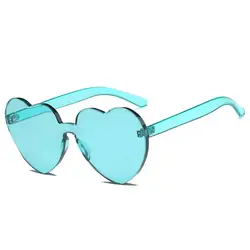 MIARHB # Z5 Новые горячие 2019 Бесплатная доставка Для женщин Мода в форме сердца оттенков солнцезащитные очки интегрированы УФ Candy Цветной очки