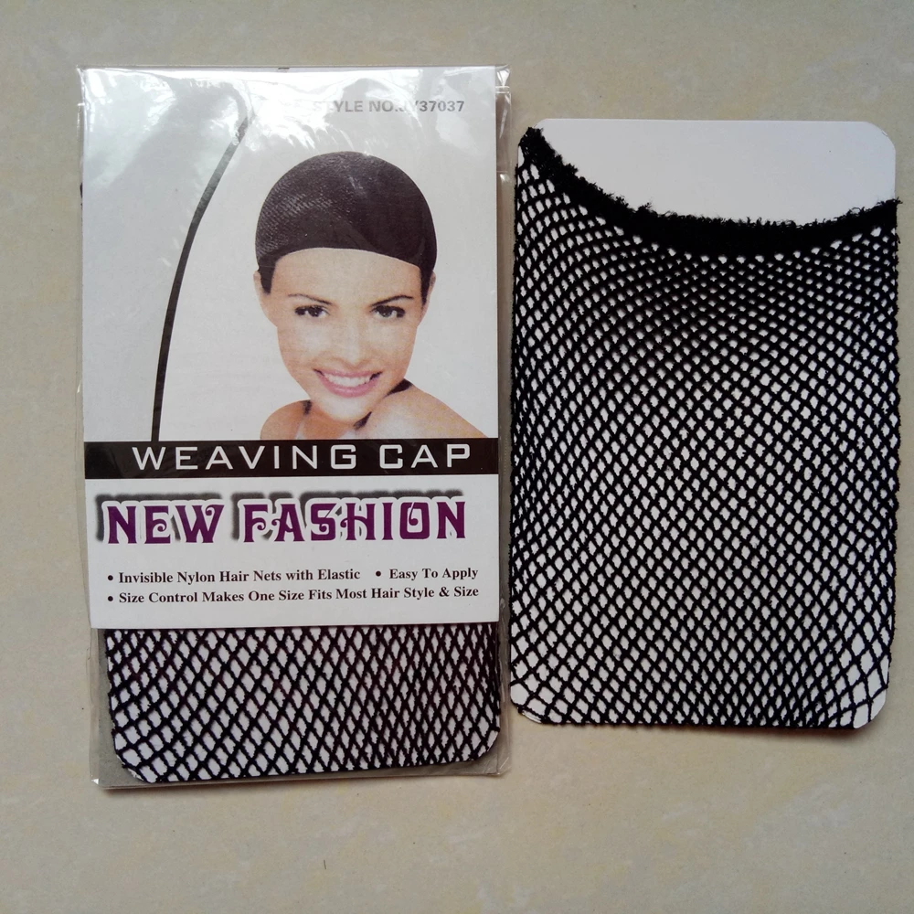 5Pcs Nylon Mesh Wig Caps For Wearing Wigs Good Quality Weaving Cap With Elastic,Black Mesh Hair Net On Sale