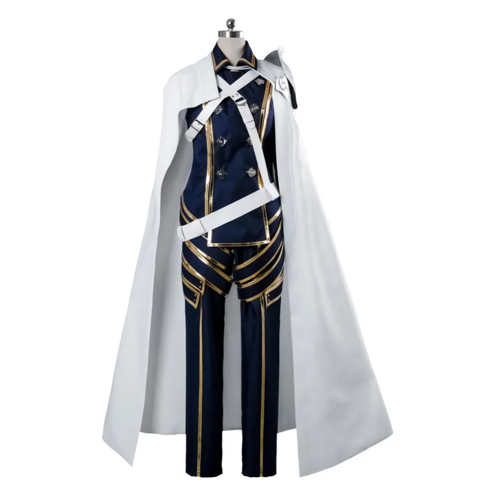 Cosplay&Ware [14]Fire Emblem Awakening Cosplay Prince Chrom Costume Full Sets Battle Suit With Robe Halloween Carnival -Cosplay&Ware anime Shop