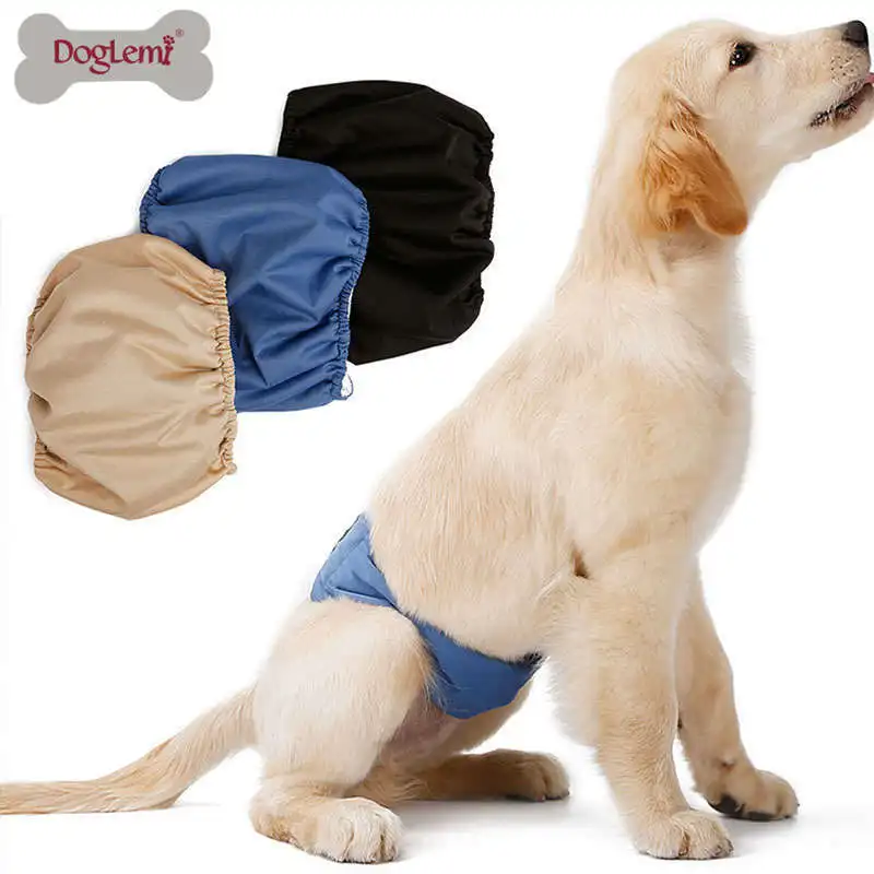 3pcs/set Dog Belly Wrap Male Pet Physiological Reusable Washable Puppy Anti harassment Underwear
