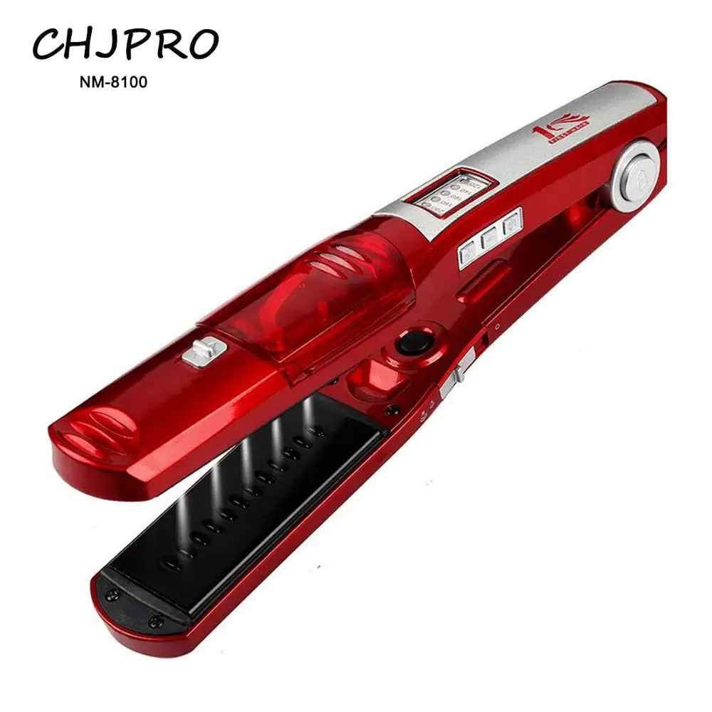 Керамический паровой выпрямитель для волос CHJPRO профессиональный утюжок