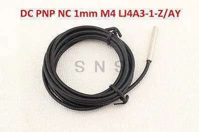

5Pcs DC PNP NC 1mm M4 proximity switch sensor LJ4A3-1-Z/AY